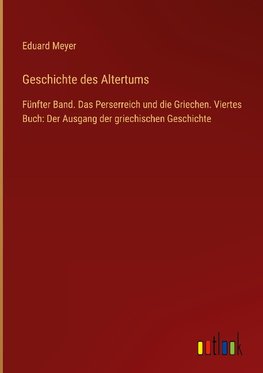 Geschichte des Altertums