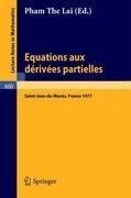 Equations aux Derivees Partielles