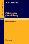 Mathematical Control Theory