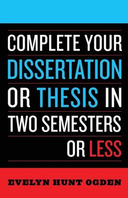 COMPLETING YOUR DISSERTATION          PB