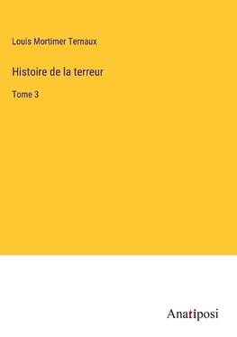 Histoire de la terreur