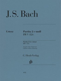 Bach, Johann Sebastian - Partita Nr. 2 c-moll BWV 826