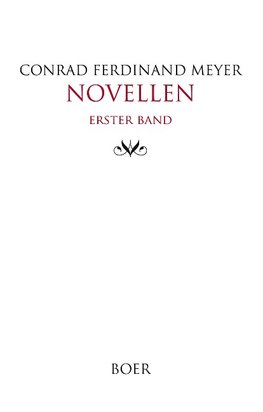 Novellen, Erster Band