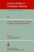 Codes for Boundary-Value Problems in Ordinary Differential Equations