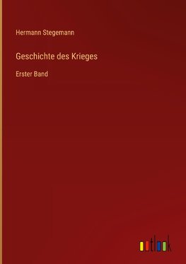 Geschichte des Krieges