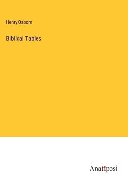 Biblical Tables