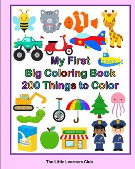 My First Big Coloring Book