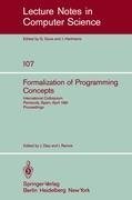 Formalization of Programming Concepts