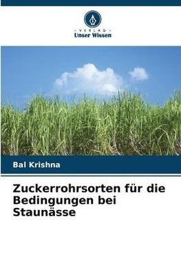 Zuckerrohrsorten für die Bedingungen bei Staunässe