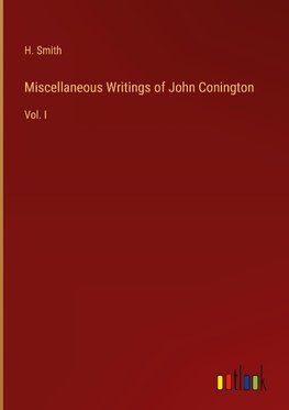 Miscellaneous Writings of John Conington