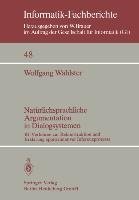 Natürlichsprachliche Argumentation in Dialogsystemen