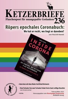 Röpers epochales Corona-Buch - wo hat er recht, wo liegt er daneben?