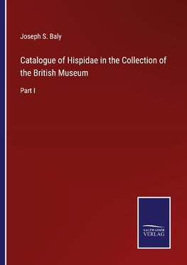 Catalogue of Hispidae in the Collection of the British Museum