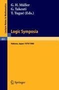 Logic Symposia, Hakone, 1979, 1980