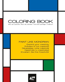 Coloring Book - Paint like Mondrian