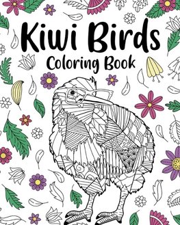 Kiwi Birds Coloring Book