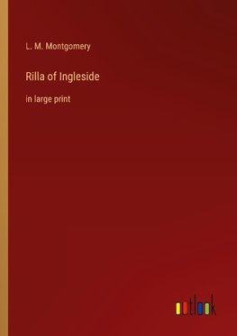 Rilla of Ingleside