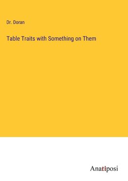 Table Traits with Something on Them