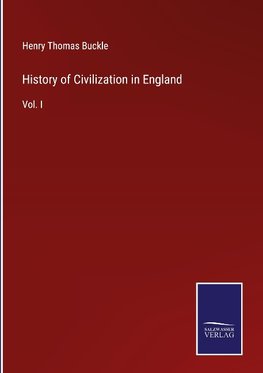 History of Civilization in England