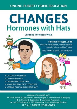 CHANGES-HORMONES WITH HATS - PUBERTY - HOME LEARNING