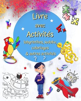 Livre avec Activités 4+