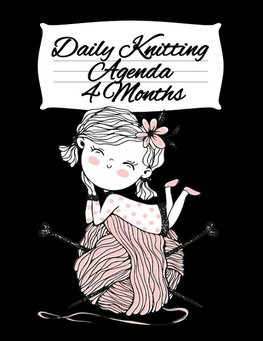 Daily Knitting Agenda (4 Months)