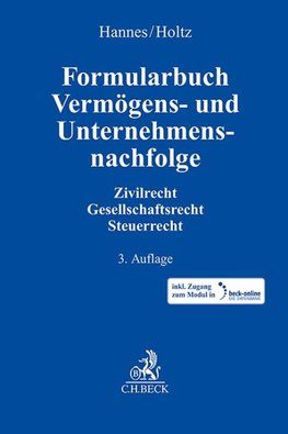 Formularbuch Vermögens- und Unternehmensnachfolge