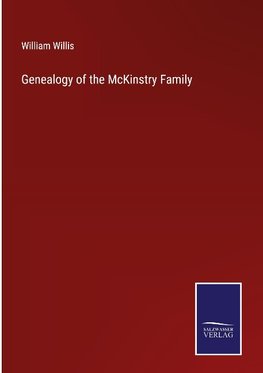 Genealogy of the McKinstry Family