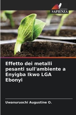 Effetto dei metalli pesanti sull'ambiente a Enyigba Ikwo LGA Ebonyi