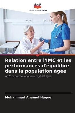 Relation entre l'IMC et les performances d'équilibre dans la population âgée