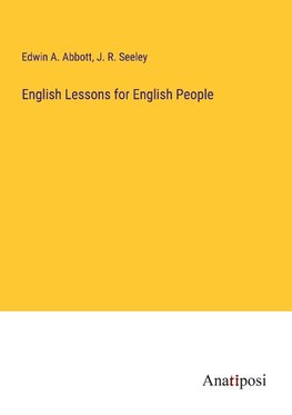 English Lessons for English People