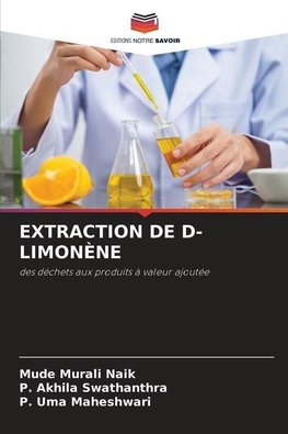 EXTRACTION DE D-LIMONÈNE