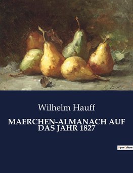 MAERCHEN-ALMANACH AUF DAS JAHR 1827