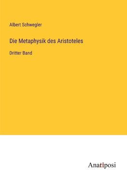 Die Metaphysik des Aristoteles