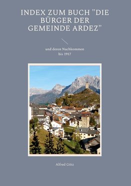 Index zum Buch "Die Bürger der Gemeinde Ardez"