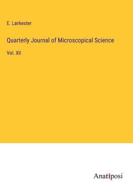 Quarterly Journal of Microscopical Science