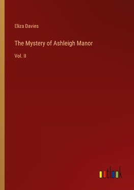 The Mystery of Ashleigh Manor