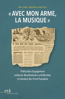 "Avec mon arme, la musique"