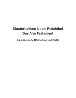 Klosterhalfens kleine Reimbibel