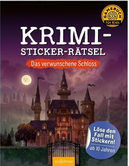 Krimi-Stickerrätsel - Das verwunschene Schloss