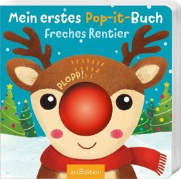 Mein erstes Pop-it-Buch - Freches Rentier