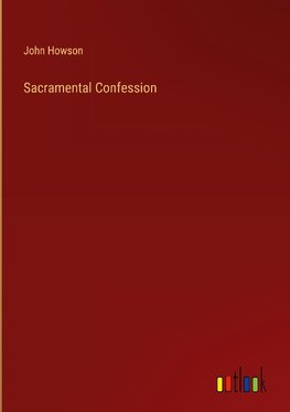 Sacramental Confession