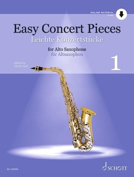 Easy Concert Pieces Band 1. Alt-Saxophon und Klavier.