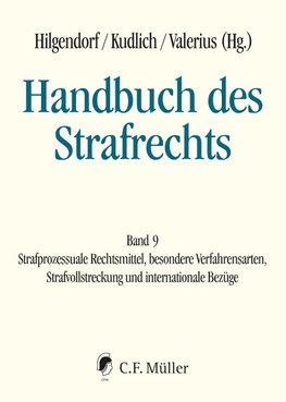 Handbuch des Strafrechts Band 09