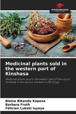 Medicinal plants sold in the western part of Kinshasa