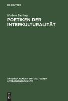 Poetiken der Interkulturalität