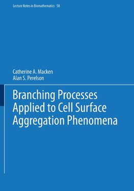 Branching Processes Applied to Cell Surface Aggregation Phenomena