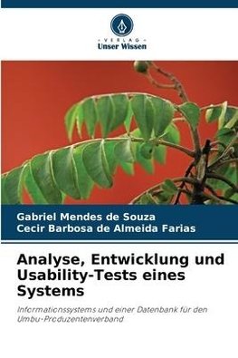 Analyse, Entwicklung und Usability-Tests eines Systems