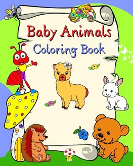 Baby Animals Coloring Book