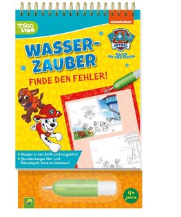 PAW Patrol Wasserzauber | Finde den Fehler. Einfach mit Wasser malen!